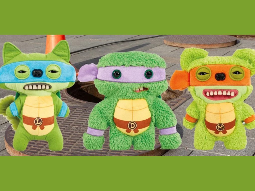 Questi Fugglers ispirati alle Tartarughe Ninja sono così carini e brutti