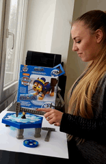 Lo abbiamo provato, ci è piaciuto... Paw Patrol: non far cadere Chase - gioco da tavolo!