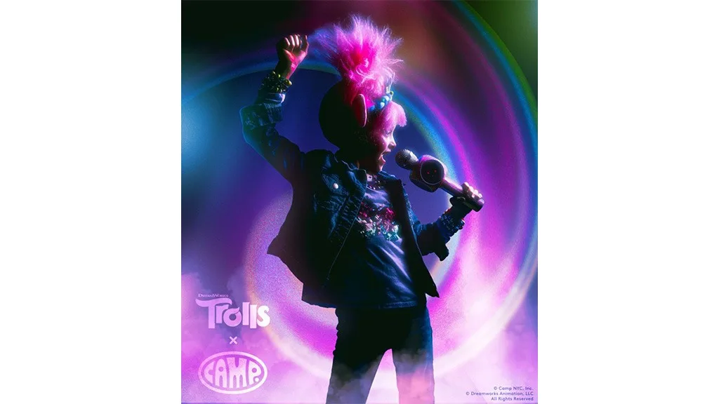 Il mondo colorato dei Troll arriva al CAMP di New York.