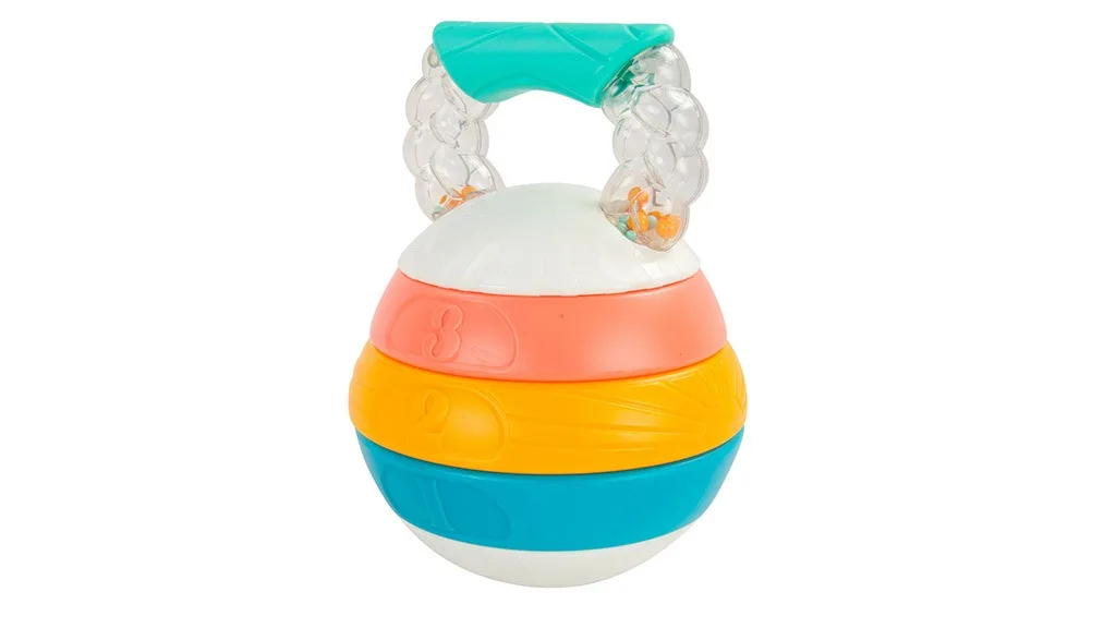 TOMY Bebé Forte Impilatore e Contatore Kettlebell Allena la Mente e il Corpo dei Bambini