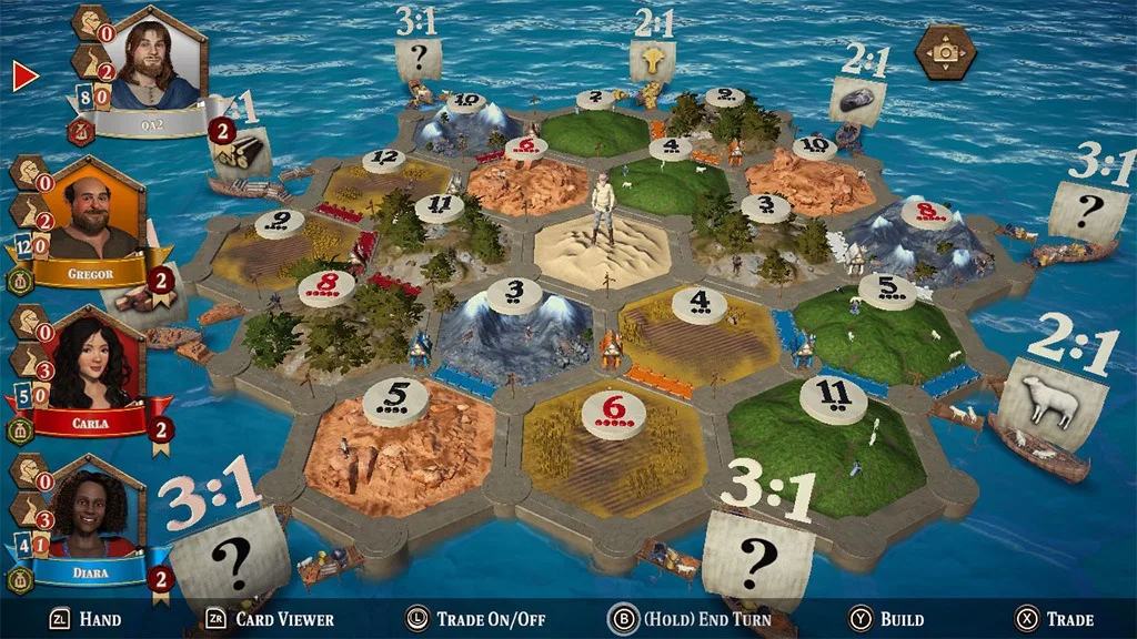 I bambini possono costruire città fiorenti nella nuova edizione di Catan per Nintendo Switch