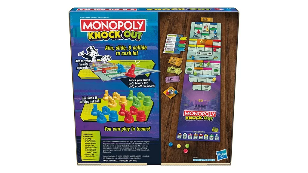 Hasbro porta la strategia dello Shuffle Board nel suo più recente gioco Monopoly