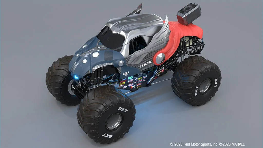 La nuova esperienza Monster Jam permette ai bambini di organizzare gare di monster truck nel gioco Roblox