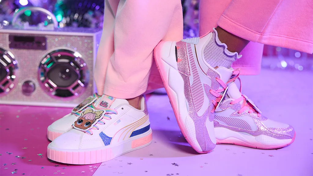 I piccoli amanti della moda adoreranno la collezione PUMA L.O.L. Surprise.