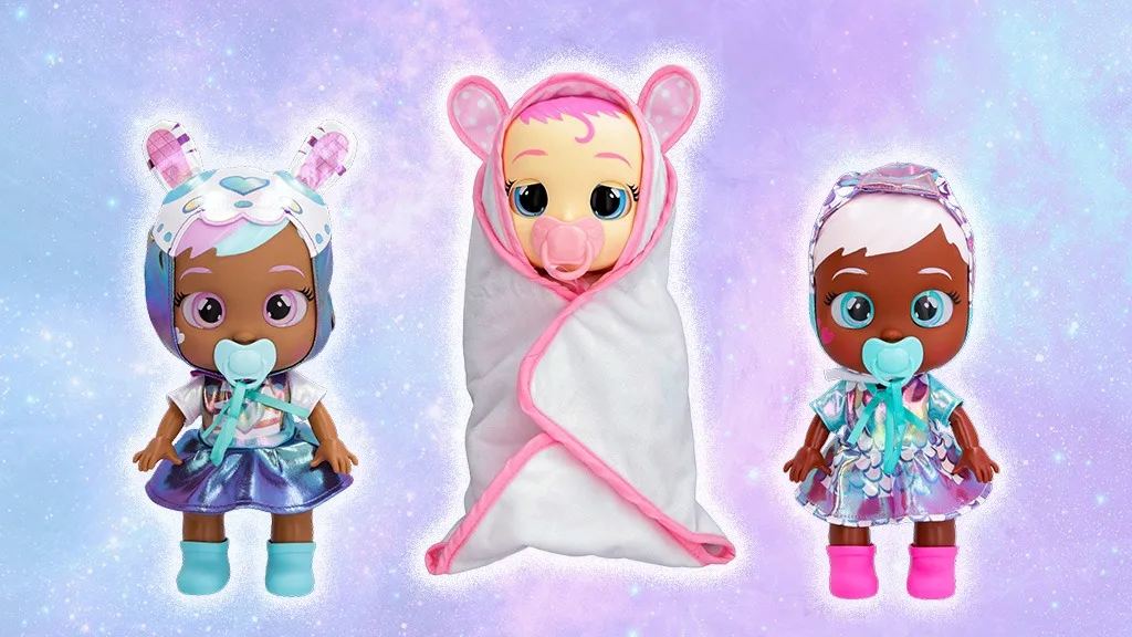 Divertite i bambini con le bambole arrampicatrici interattive Cry Babies.