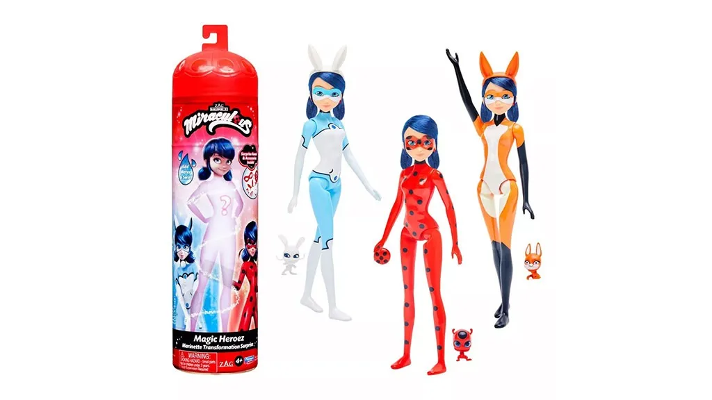 Questi giocattoli di Miraculous: Ladybug e Cat Noir sono perfetti per i piccoli eroi.