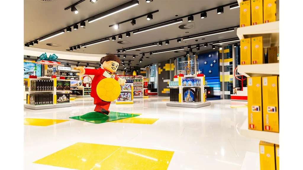 Il più grande negozio LEGO del mondo è appena stato aperto.
