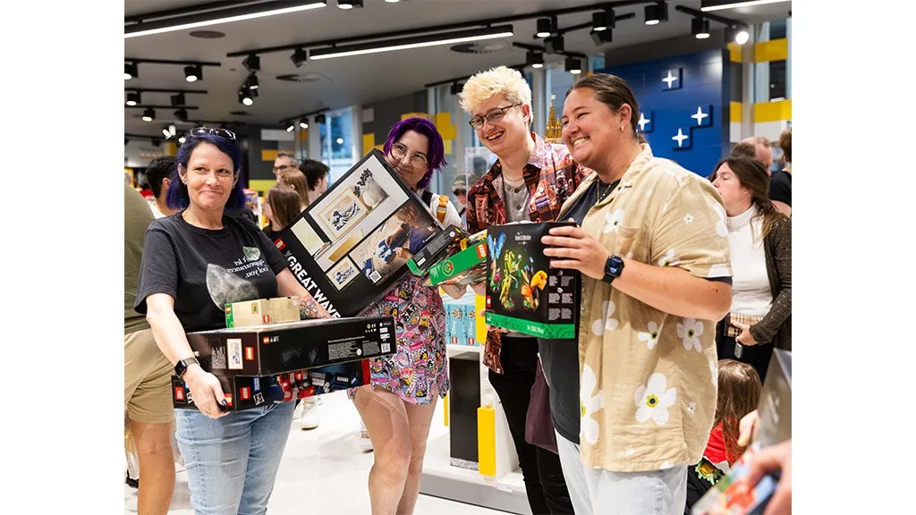 Il più grande negozio LEGO del mondo è appena stato aperto.