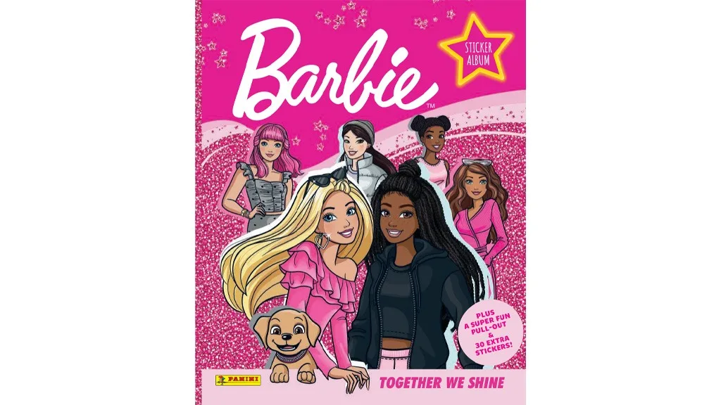 Aggiungi un tocco di rosa alla tua collezione di adesivi con i nuovi adesivi Barbie di Panini.