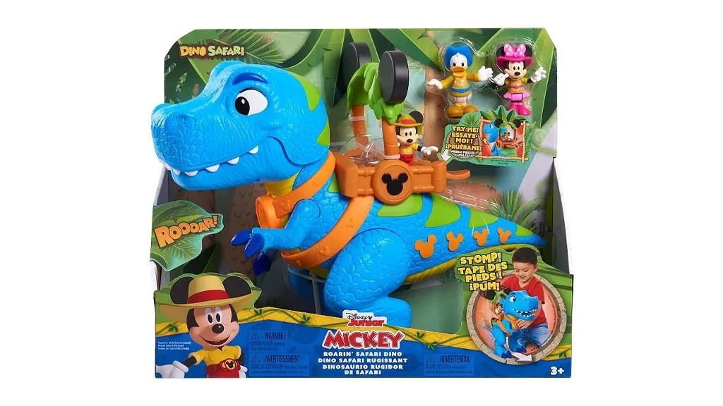 Parti per un'avventura intrisa di Disney con il Mickey Zúgó Safari Dinosauro