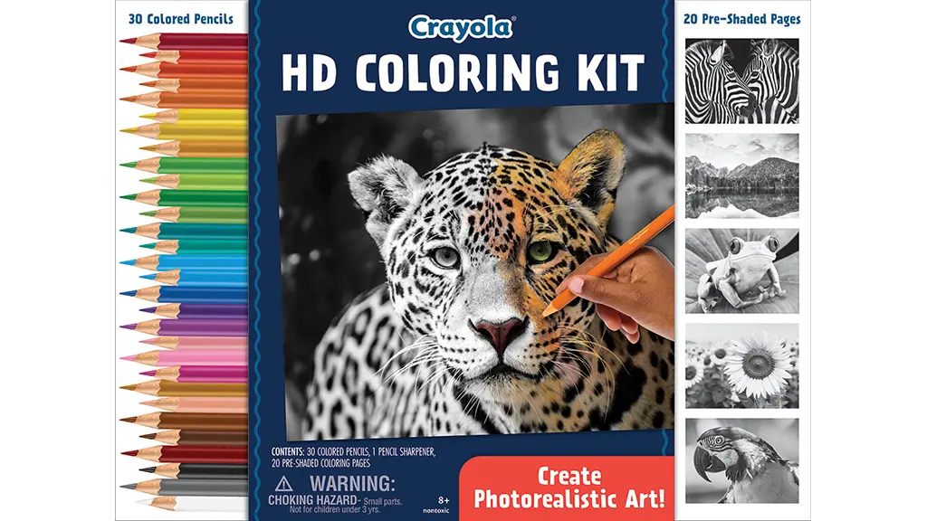 Crayola unisce fotografia e colorazione con il nuovo set di colorazione HD.