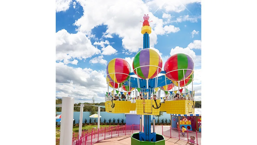 I fan di Peppa Pig ricevono un nuovo parco divertimenti.