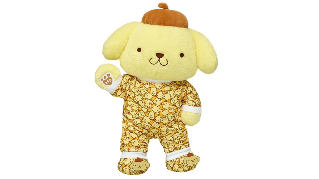 I bambini possono riempire e vestire tre nuovi amici Sanrio al Build-A-Bear Workshop.