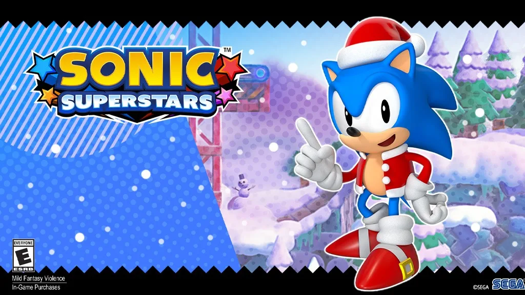 Il costume festivo di Sonic è pronto per il tuo gioco festivo di "Sonic Superstars".