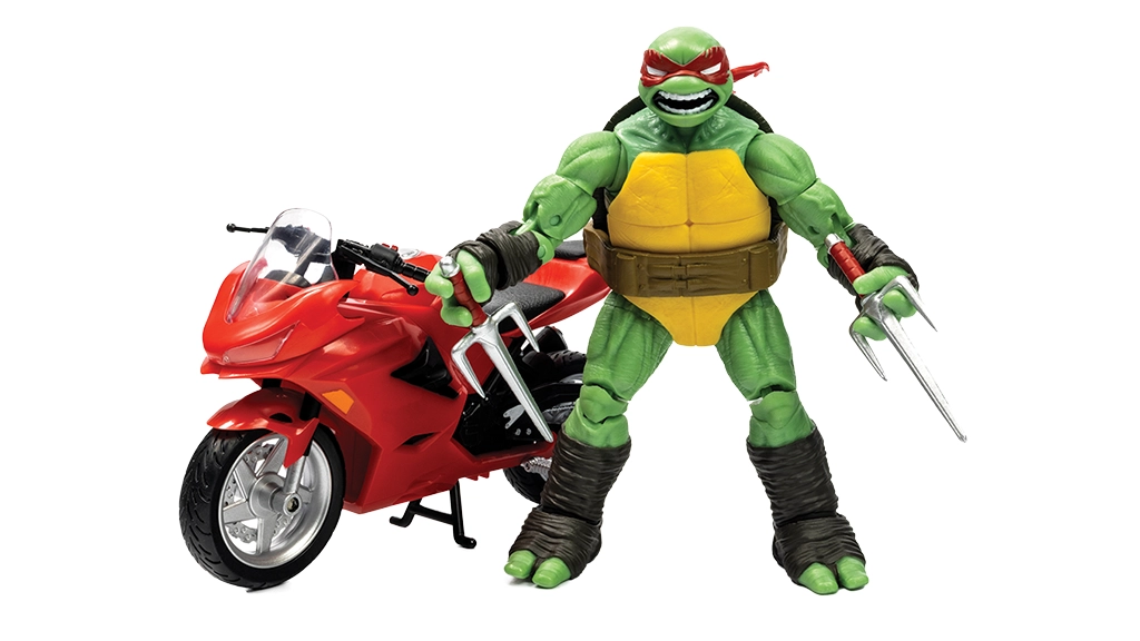 I fan vecchi e nuovi delle Tartarughe Ninja possono entrare in azione con Raphael.