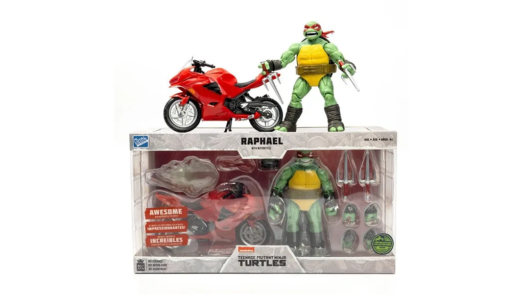 I fan vecchi e nuovi delle Tartarughe Ninja possono entrare in azione con Raphael.