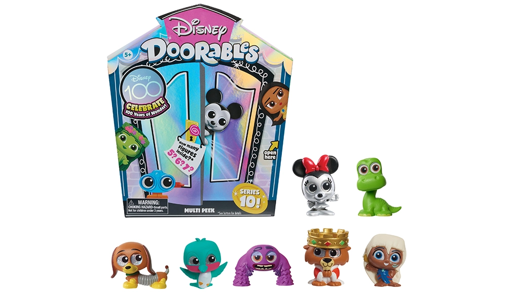 La nuova collezione Disney Doorables: un secolo di gioia.