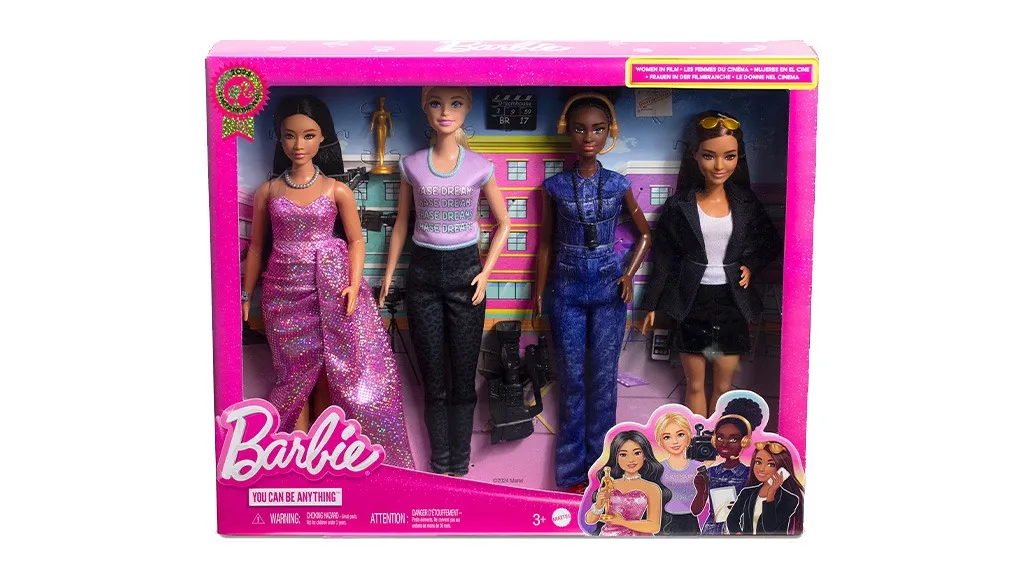 La collezione Barbie dell'anno celebra le donne che lavorano nell'industria cinematografica.