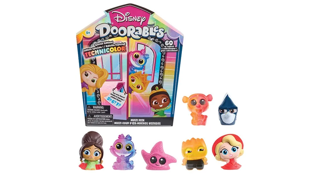 I Disney Doorables sono ancora più colorati.