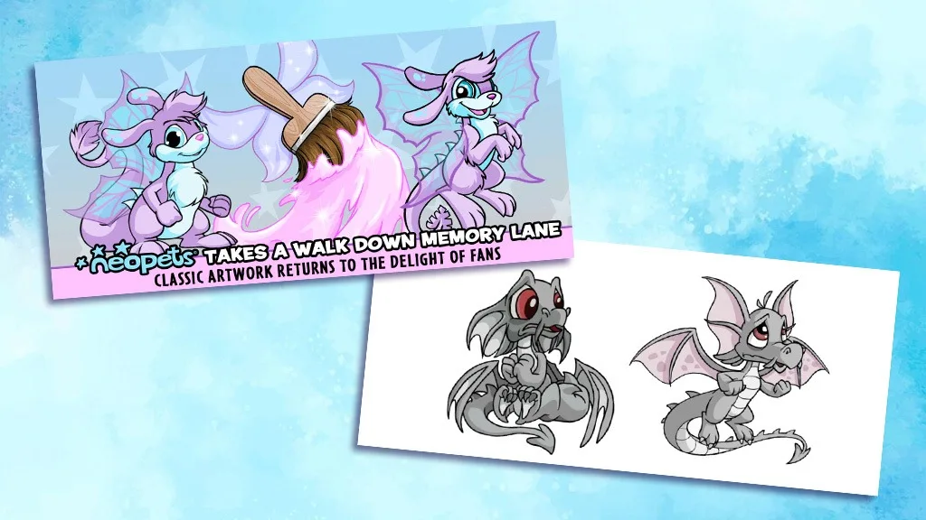 Neopets riporta l'arte classica nel gameplay.