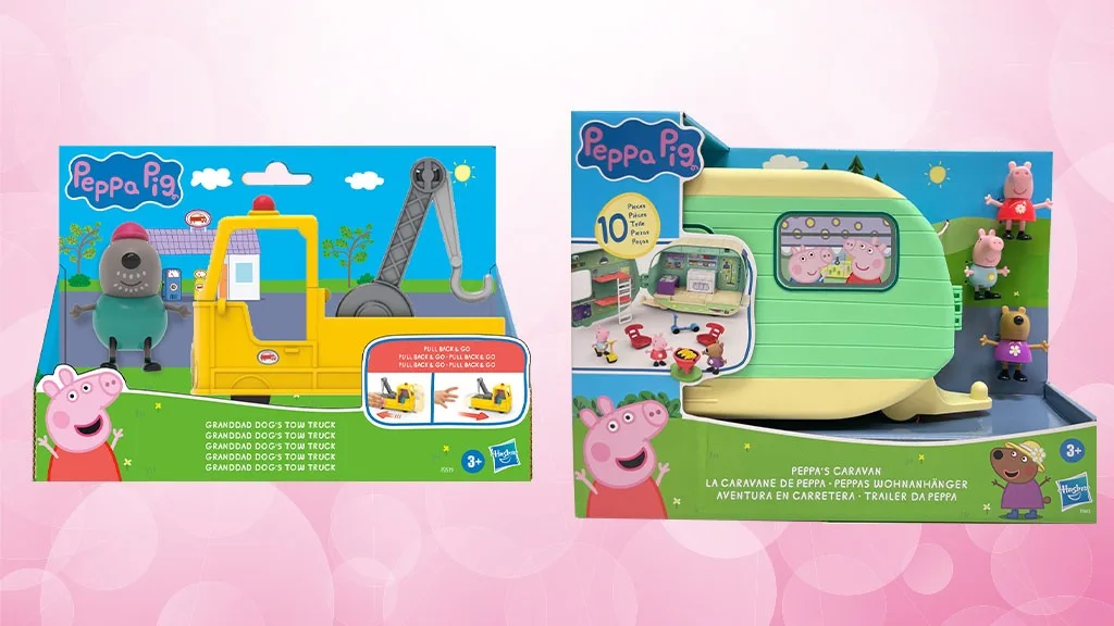 Hasbro porta il divertimento con i set di gioco Peppa Pig