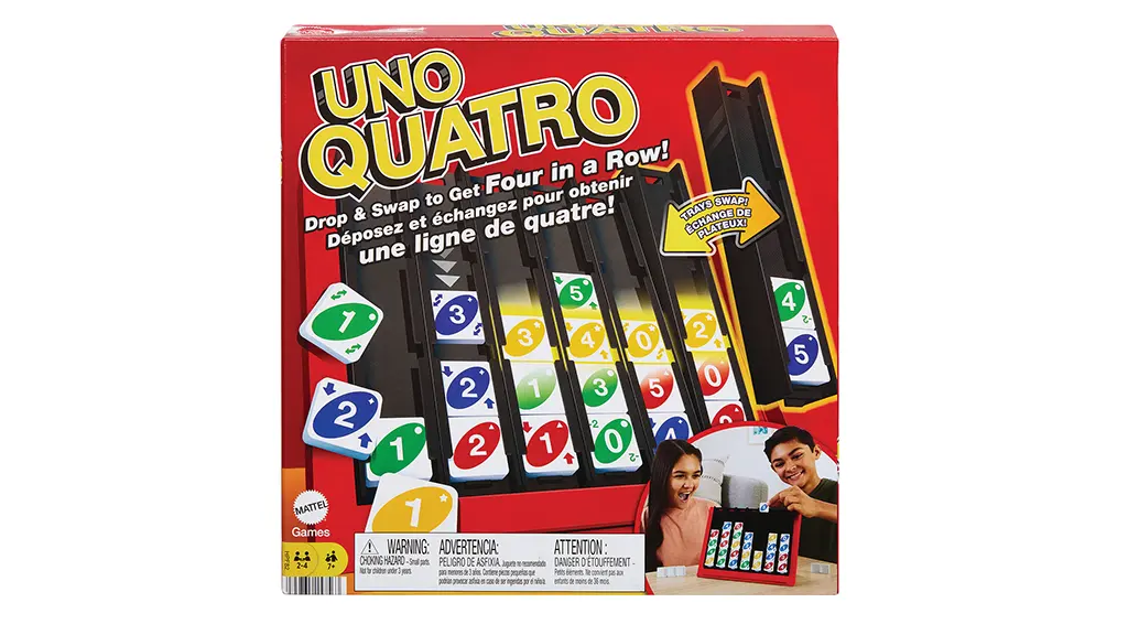 Parti in quattro con Mattel UNO Quatro!