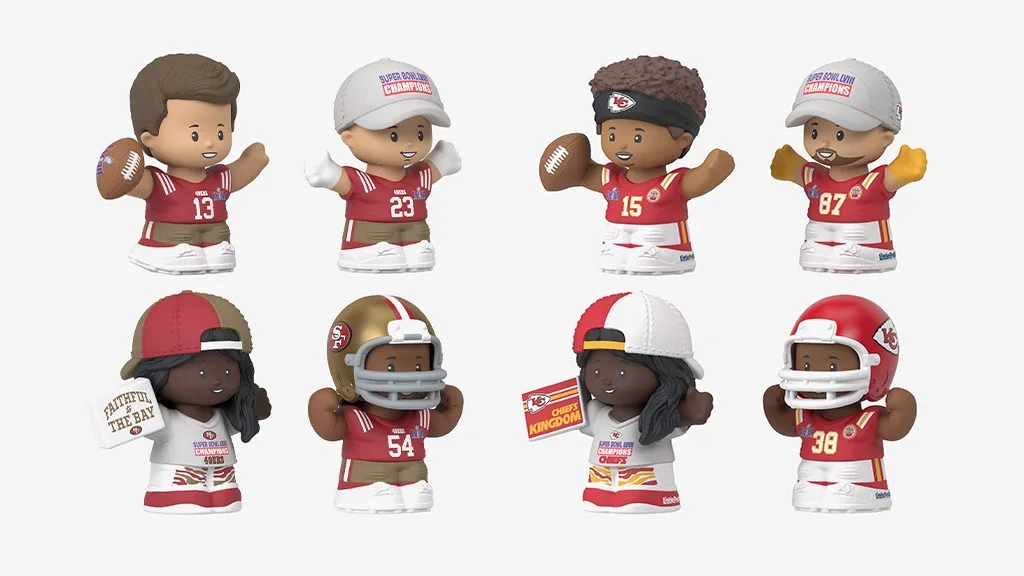 Questi nuovi prodotti Super Bowl di Mattel Creations sono pronti per il giorno della partita