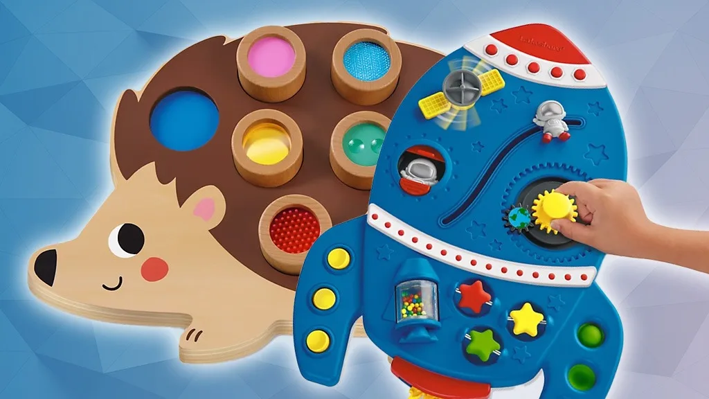 I nuovi giochi Lakeshore Learning offrono piaceri sensoriali.