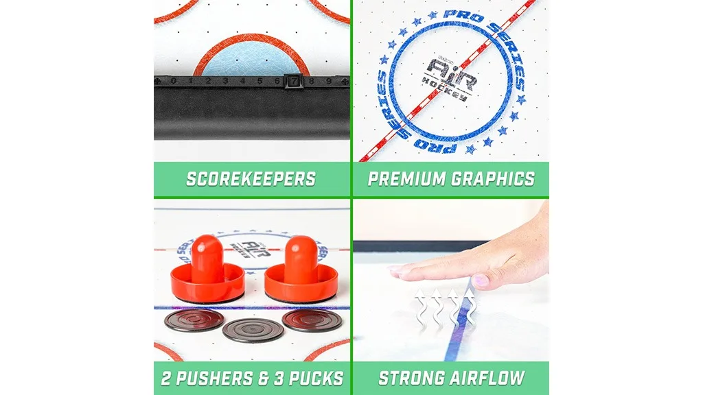 GoSports gioco da tavolo air hockey da 30 pollici