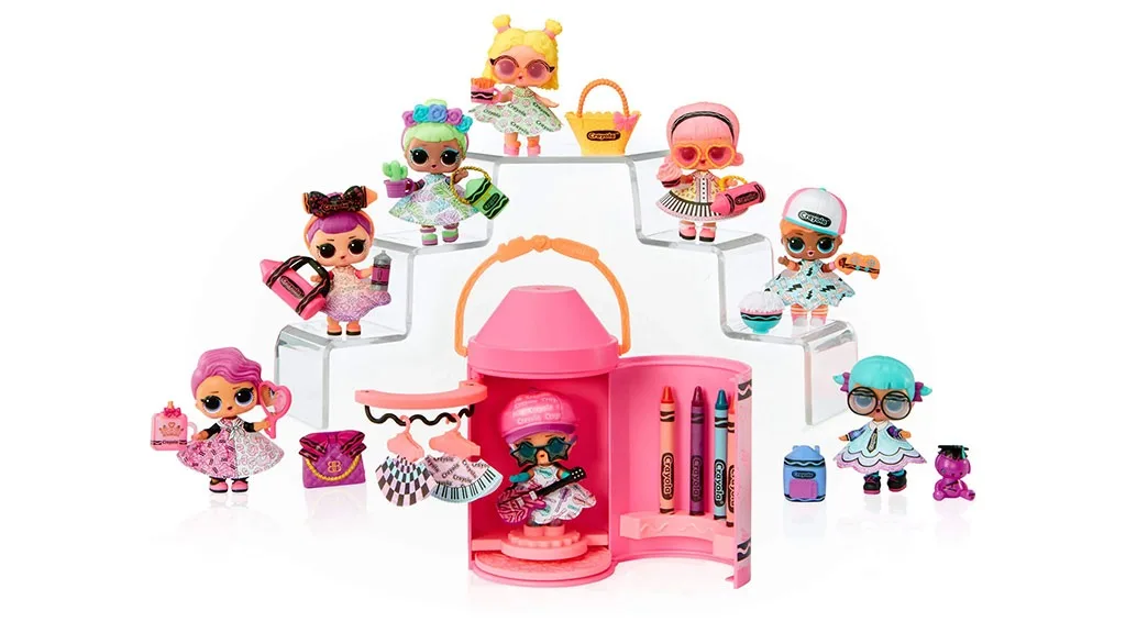 La collaborazione tra MGA Entertainment e Crayola L.O.L. Surprise! è finalmente iniziata