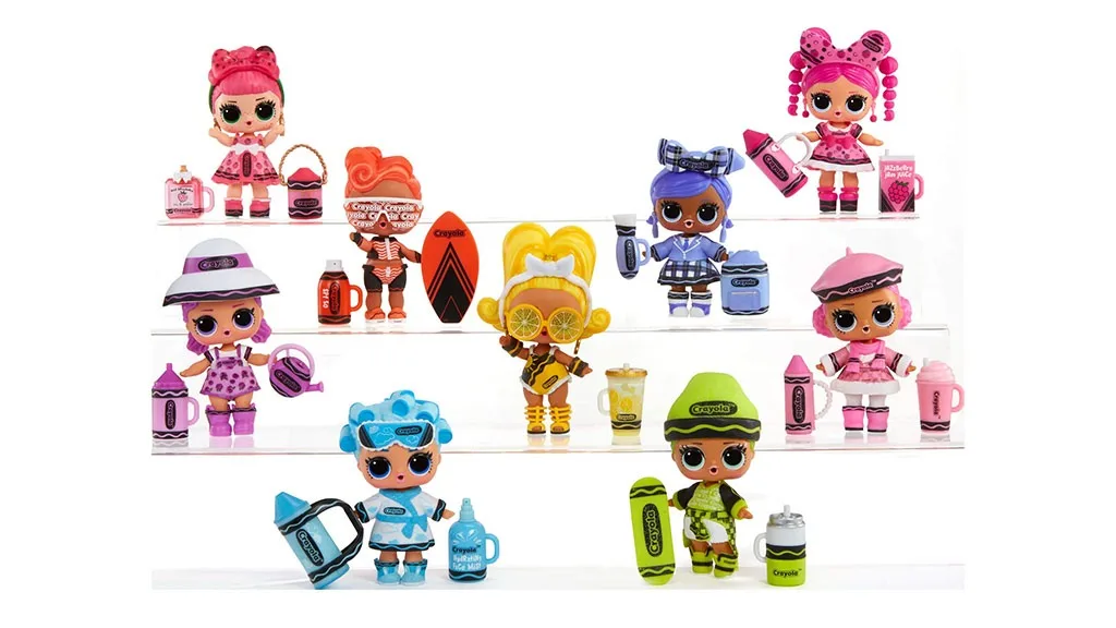 La collaborazione tra MGA Entertainment e Crayola L.O.L. Surprise! è finalmente iniziata