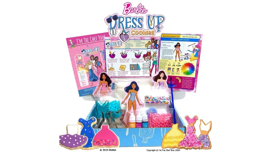 Questi set da forno a tema Barbie combinano scienza, arte e cucina