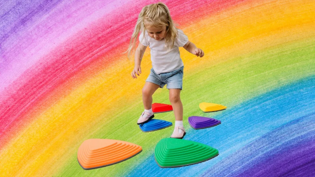 Presentazione del gioco: le pietre da passo Hopscotch Lane prodotte da Sunny Days Entertainment