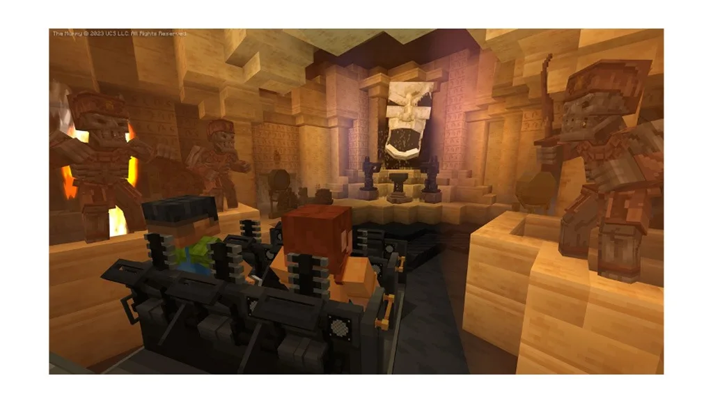 Esplora gli Universal Studios attraverso una nuova mappa di Minecraft!
