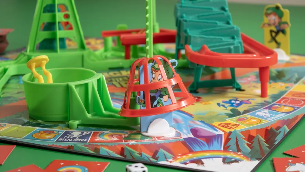 Acchiappa il tuo folletto dei cereali preferito nella trappola Lucky