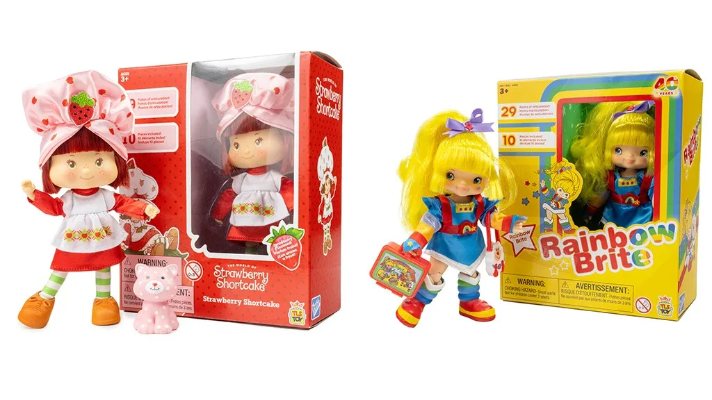 Presentazione del giocattolo: Rainbow Brite e Fragolina Dolcecuore bambole fashion da 5,5 pollici di TLS Toy