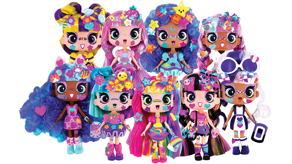 Le Cepia Decora Girlz portano colore al gioco