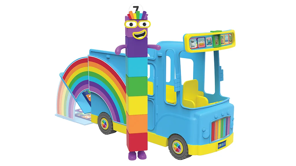 Presentazione del giocattolo: Numberblocks - Autobus dei Numeri Arcobaleno