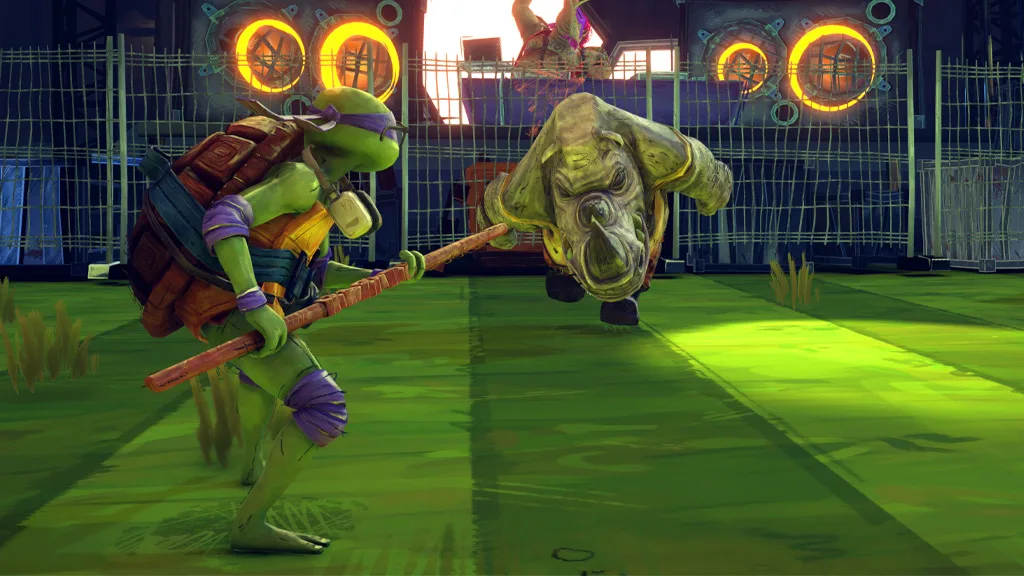 Unisciti alle tue tartarughe preferite nella battaglia nel gioco "Tartarughe Ninja: Mutant Mania"