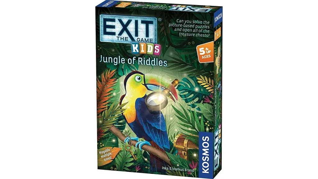 Presentazione del gioco: Kosmos EXIT: Kids – La giungla degli enigmi