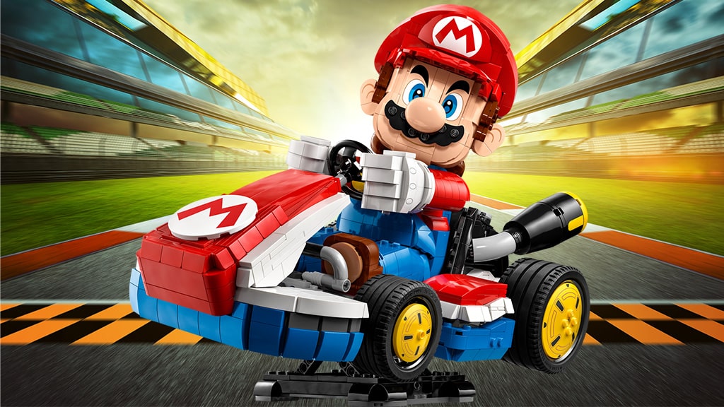 Le famiglie possono costruire Mario e il suo kart con questo nuovo set LEGO.