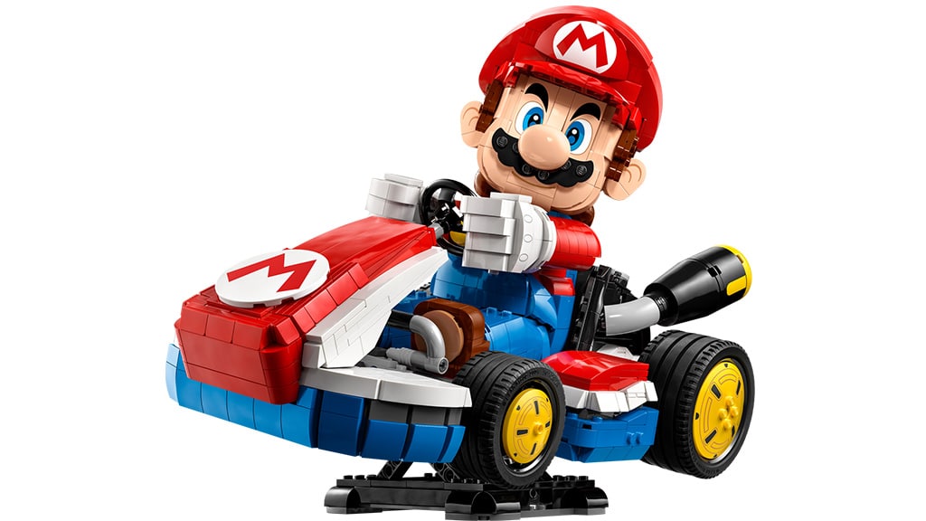 Le famiglie possono costruire Mario e il suo kart con questo nuovo set LEGO.
