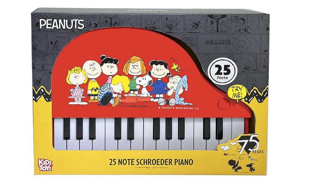 Nuovi giocattoli musicali a tema Snoopy per un'atmosfera perfetta