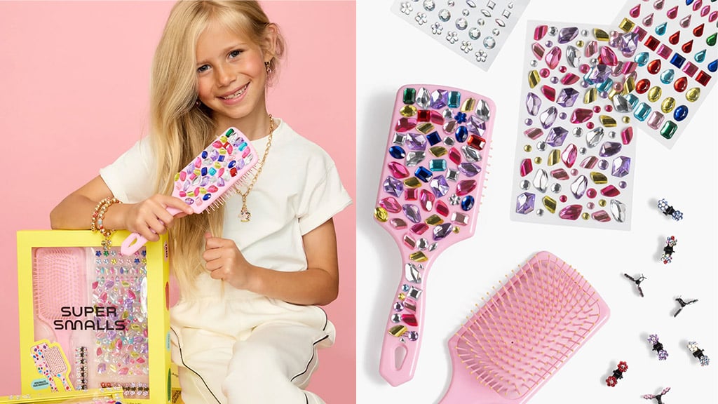 I bambini possono combinare bellezza e scintillio con i nuovi kit creativi di Super Smalls