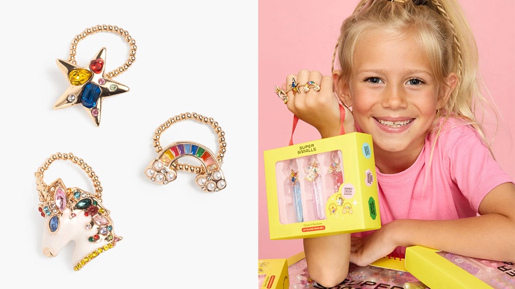 I bambini possono combinare bellezza e scintillio con i nuovi kit creativi di Super Smalls