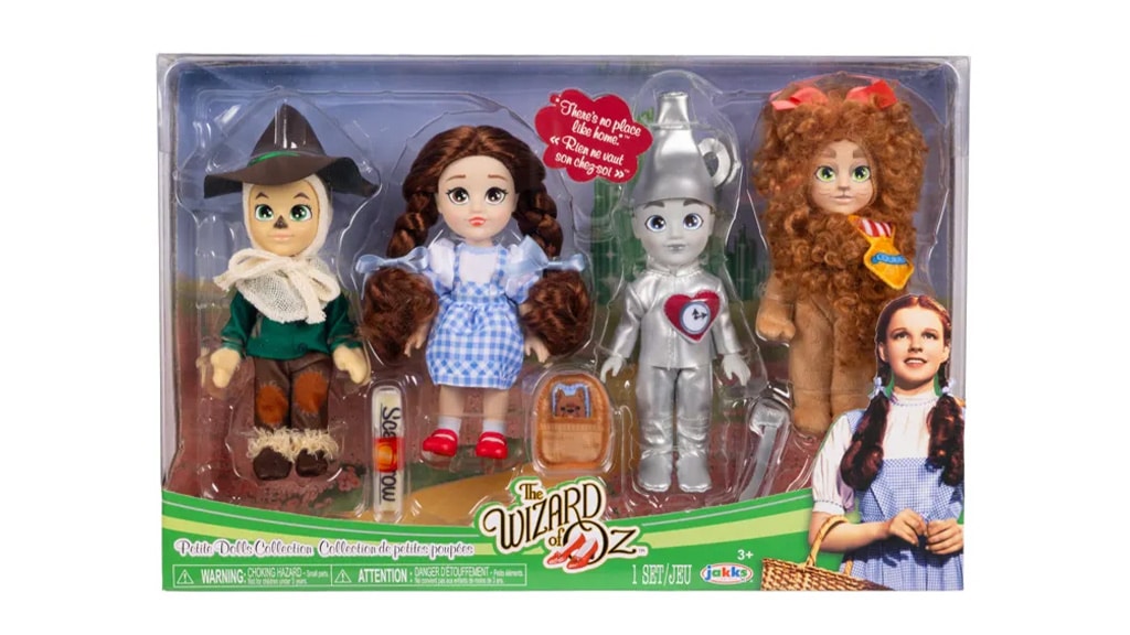 I set di JAKKS Pacific Il mago di Oz brillano più delle scarpette di rubino