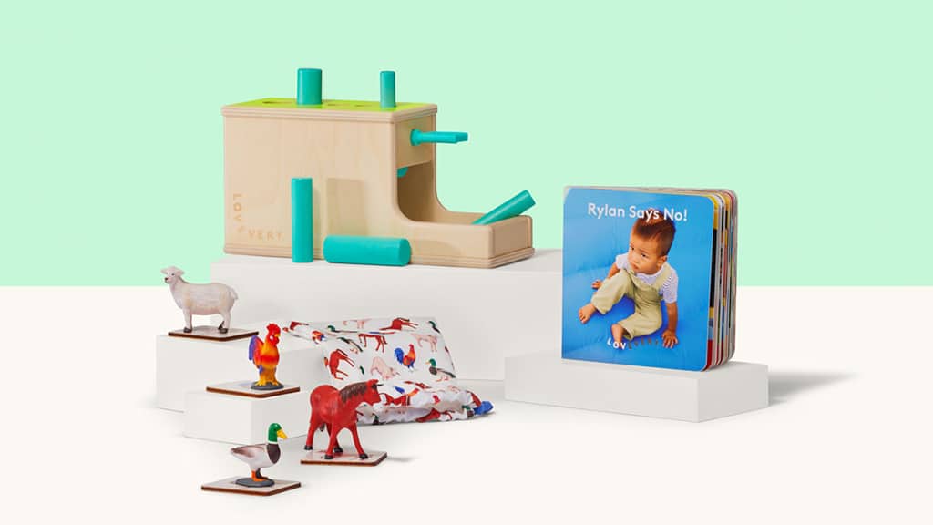 Aiuta il tuo bambino a raggiungere le tappe dello sviluppo con i Mini Set della Lovevery Play Collection!