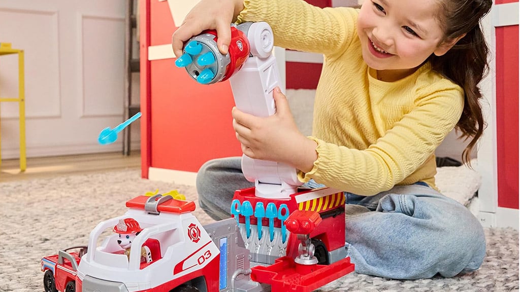 Spin Master Paw Patrol Fire Rescue camion dei pompieri