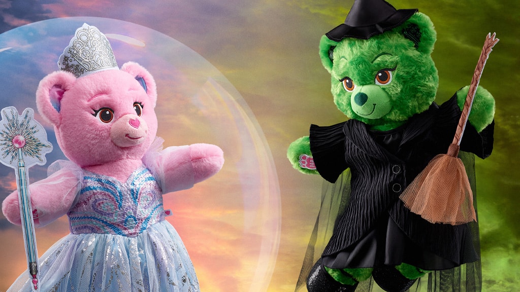 I nuovi peluche e accessori Wicked di Build-A-Bear sono davvero meravigliosi