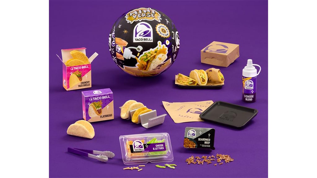 Sii creativo con i Crunchwrap e la collezione MGA Miniverse Make It Mini Taco Bell!